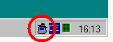Pageant-Icon im Taskbar